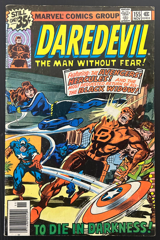 DAREDEVIL #155 [MARVEL COMICS] NEWSSTAND 1978 VG+