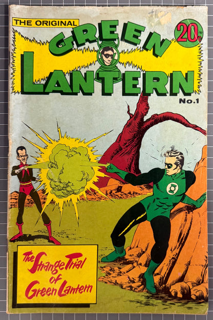 THE GREEN LANTERN #1 [K. G. MURRAY] AUSTRALIAN COMIC 1974