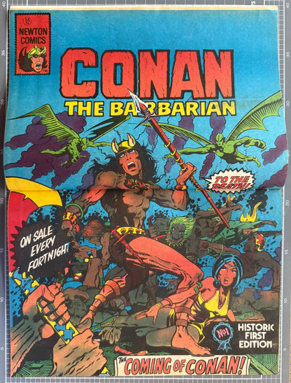 CONAN THE BARBARIAN #6 [NEWTON COMICS] AUSTRALIAN MARVEL 1975