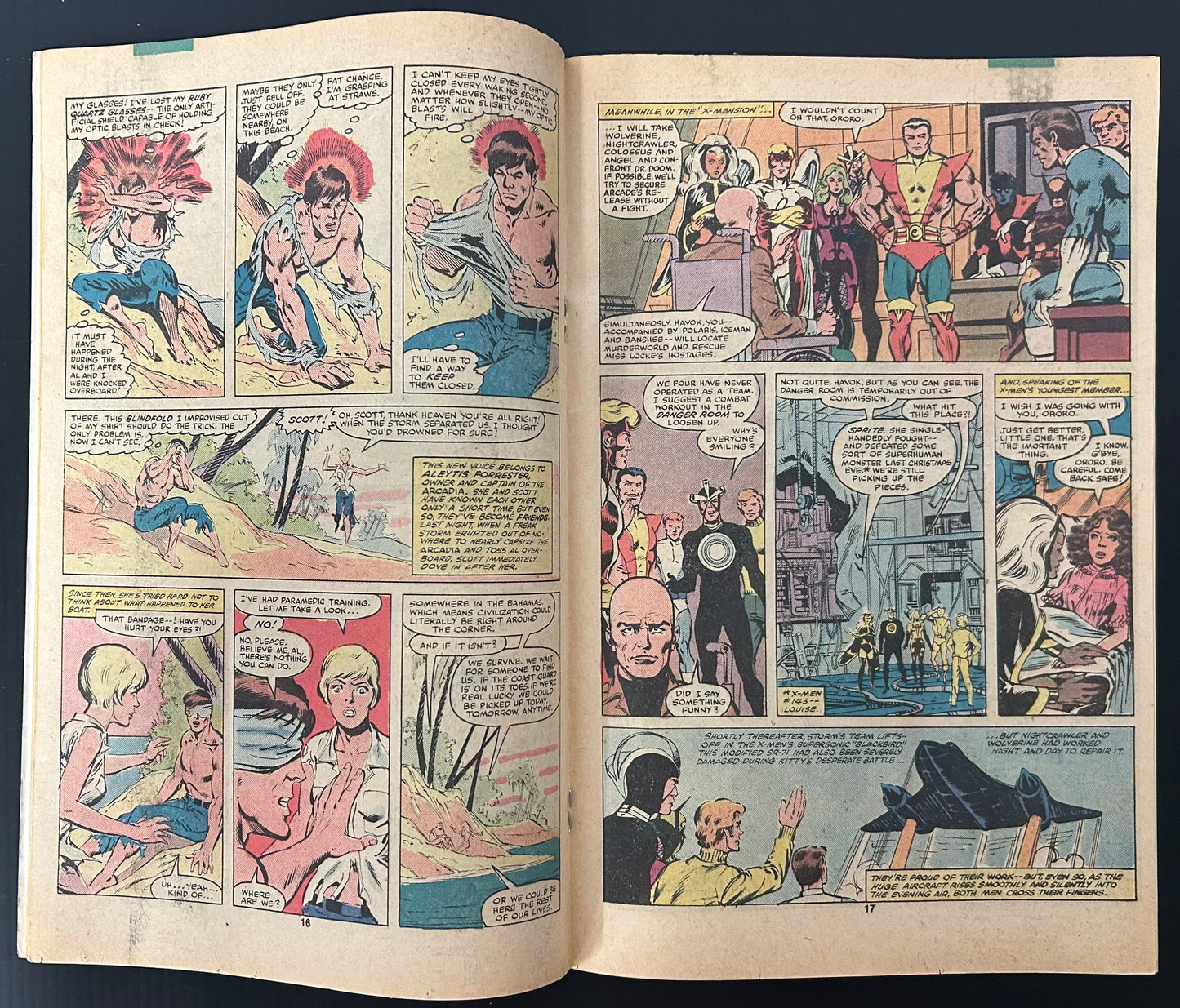 🔑 THE UNCANNY X-MEN #145 [MARVEL COMICS] *COVER ART BY DAVE COCKRUM* 1981 VG/FN