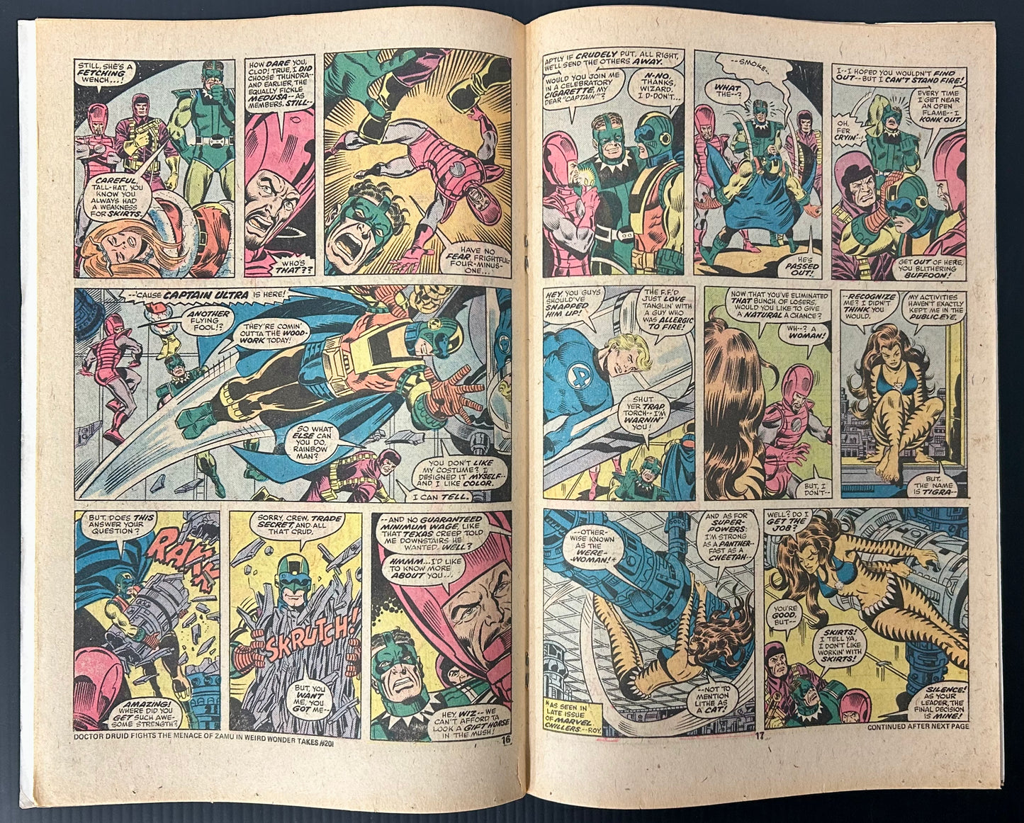 🔑 FANTASTIC FOUR #177 [MARVEL COMICS] *TEXAS TWISTER & CAPTAIN ULTRA DEBUT* 1976 FN