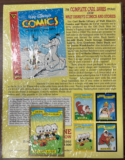 The Carl Barks Library of Walt Disney's Comics and Stories in Color #6 + Trading Card NEW