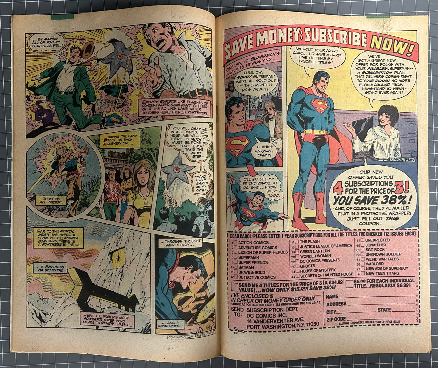 JUSTICE LEAGUE OF AMERICA #189 [DC COMICS] NEWSSTAND 1981 VF