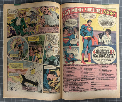 JUSTICE LEAGUE OF AMERICA #189 [DC COMICS] NEWSSTAND 1981 VF