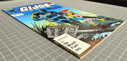 🔑 G.I. JOE A REAL AMERICAN HERO CLASSIC #63 *SCARCE* COMIC 3RD PRINT SNAKE EYES