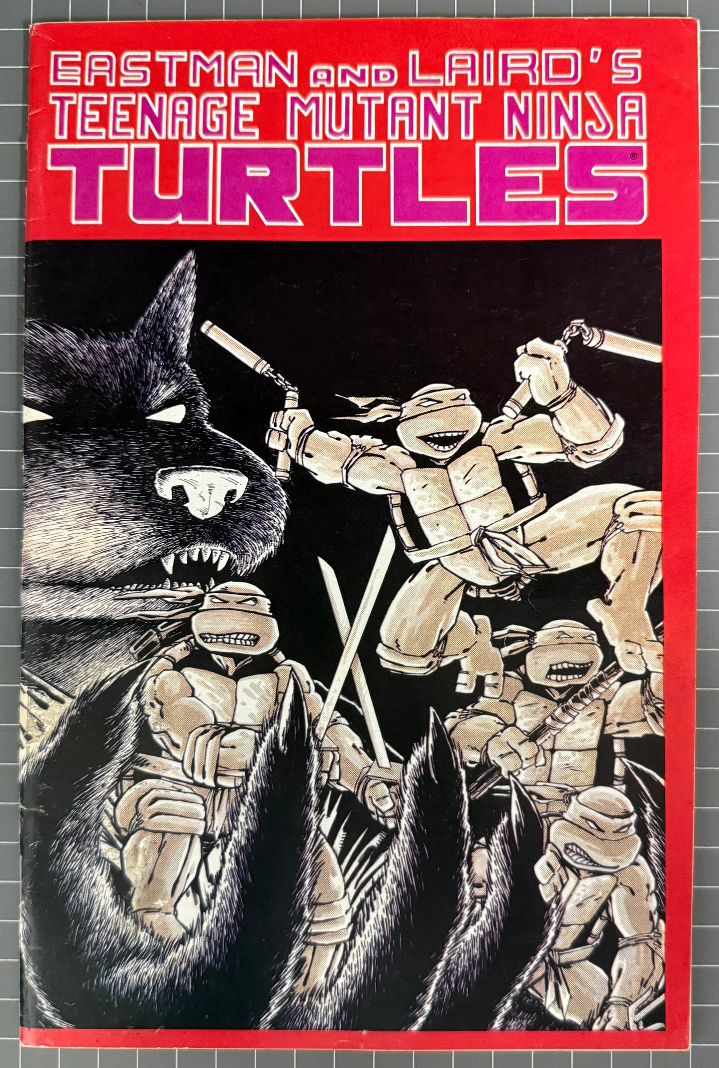 TEENAGE MUTANT NINJA TURTLES #1 5TH PRINT (MIRAGE) 1988 TMNT VG