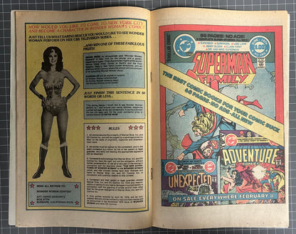 JUSTICE LEAGUE OF AMERICA #166 [DC COMICS] NEWSSTAND 1979 VG/FN