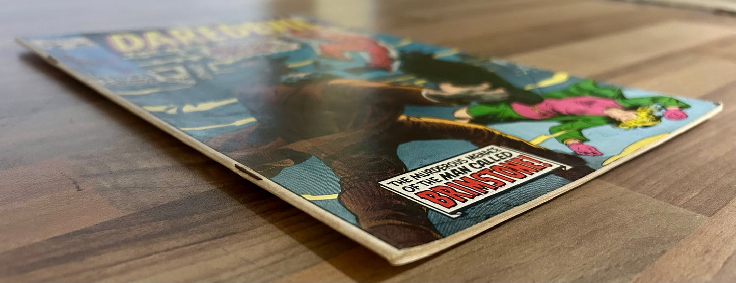 DAREDEVIL #65 [MARVEL COMICS] DIRECT 1970 VG+