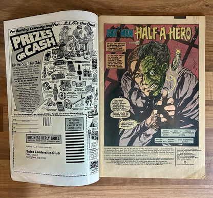 BATMAN #346 [DC COMICS] DIRECT 1982 FN-