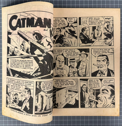 CATMAN #22 [TRICHO] AUSTRALIAN *SCARCE* PRE-DECIMAL COMIC 1963