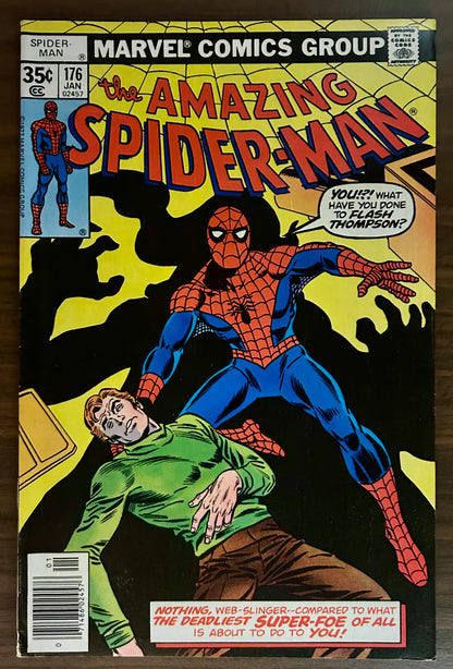 🔑 THE AMAZING SPIDER-MAN #176 [MARVEL COMICS] *GREEN GOBLIN DEBUT* 1978