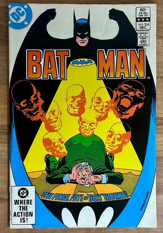 BATMAN #354 [DC COMICS] DIRECT 1982 FN/VF