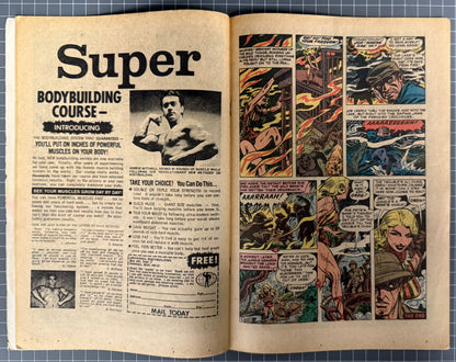 JUNGLE ACTION #4 [MARVEL COMICS] 1973 GD+
