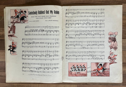 Folio of Songs Vol. II Walt Disney's Famous Pictures Mickey Mouse Silly Symphony
