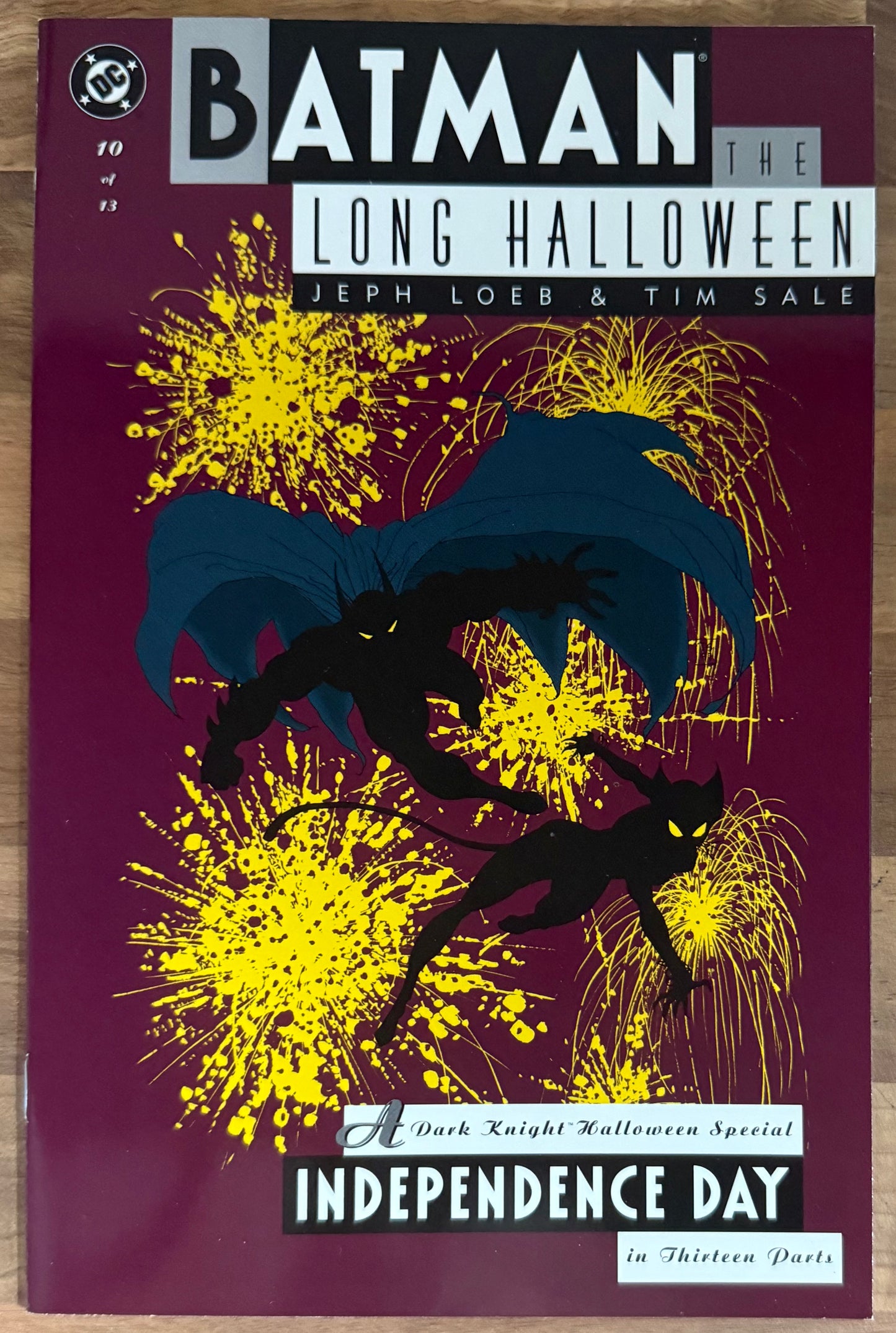 🔑 BATMAN: THE LONG HALLOWEEN #10 [DC COMICS] *CATWOMAN* 1997 NM