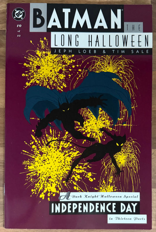 🔑 BATMAN: THE LONG HALLOWEEN #10 [DC COMICS] *CATWOMAN* 1997 NM