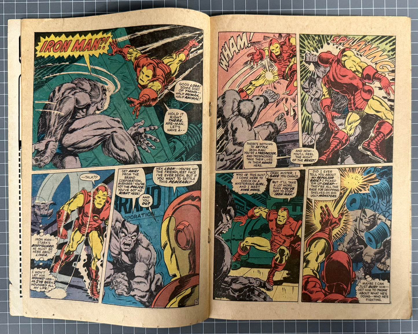 AMAZING ADVENTURES #12 [MARVEL COMICS] *BEAST* 1972 VG-
