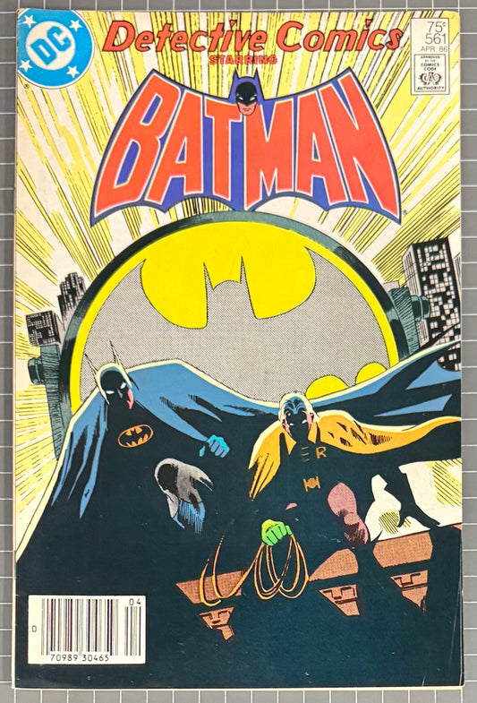 DETECTIVE COMICS #561 [DC COMICS] NEWSSTAND 1986 FN+