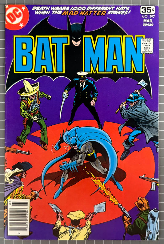 BATMAN #297 [DC COMICS] *JIM APARO COVER* 1978 VF