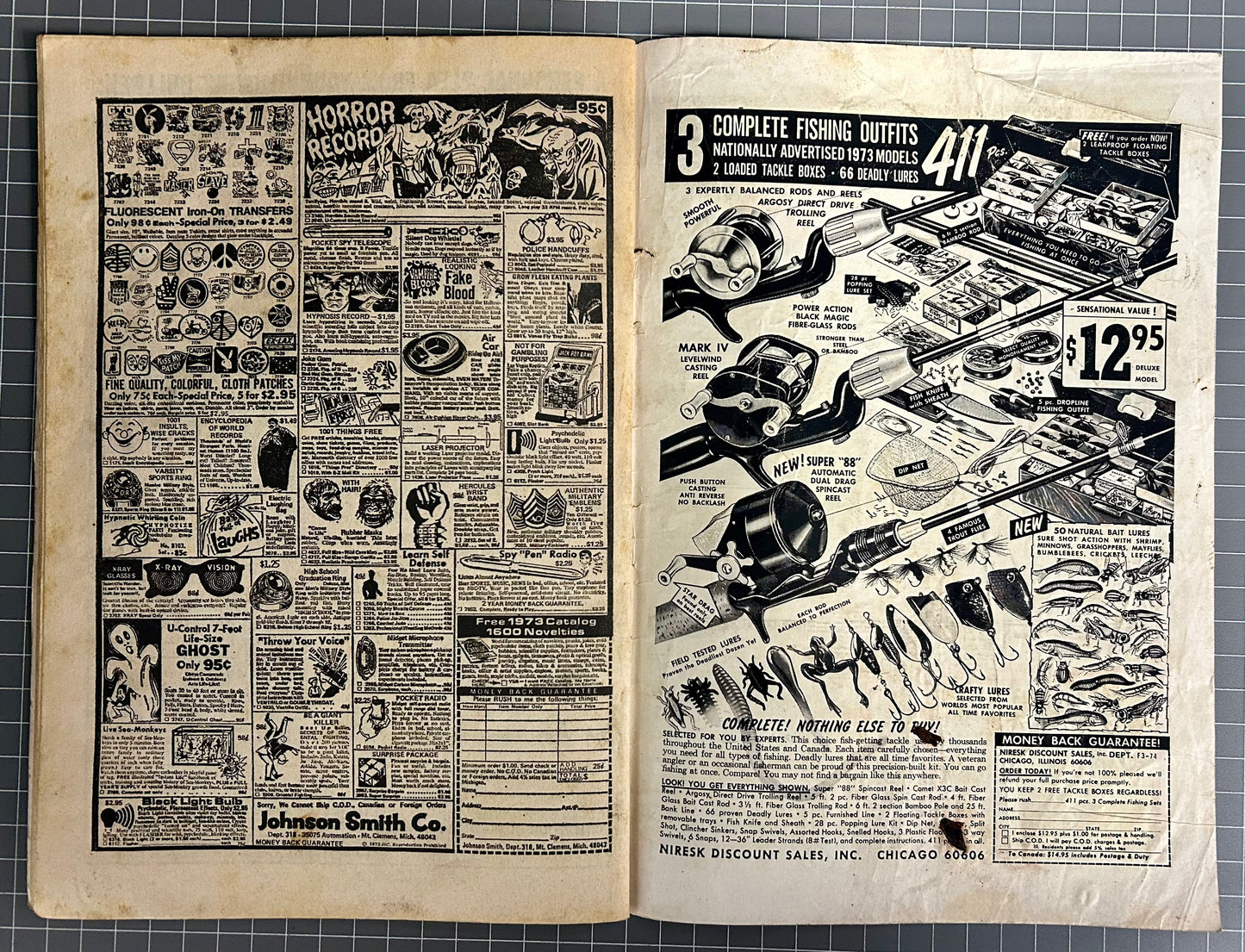 MARVEL SPOTLIGHT #12 [MARVEL COMICS] DIRECT 1973 GD+