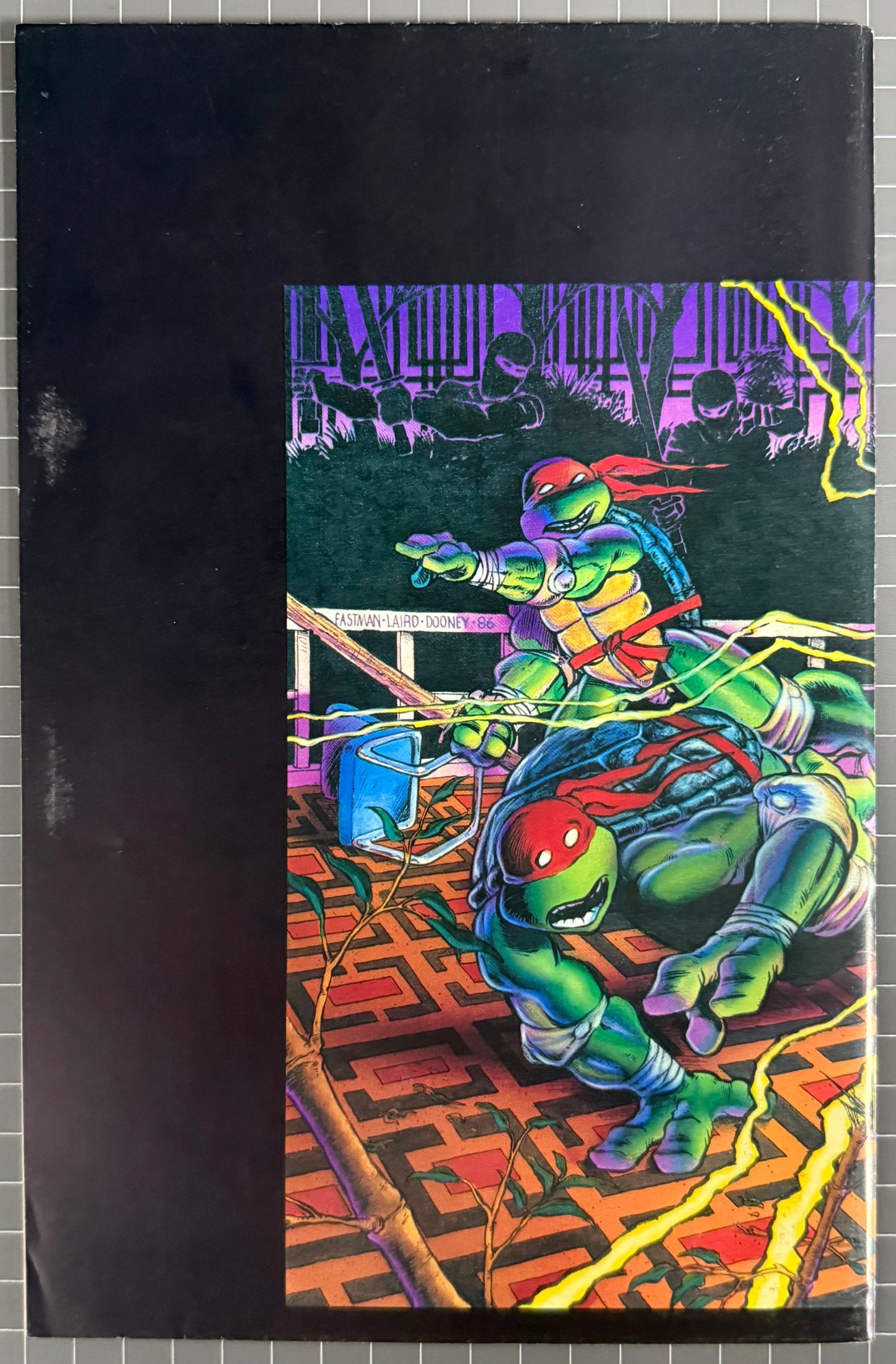 🔑 TEENAGE MUTANT NINJA TURTLES #9 (TMNT) [MIRAGE] COMIC *SPLINTER* 1986 VF-