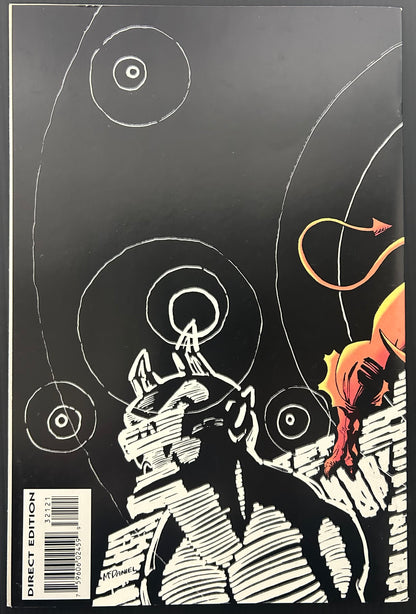 🔑 DAREDEVIL #321 [MARVEL COMICS] DIRECT *DAREDEVIL BLACK SUIT DEBUT* 1993 VF+