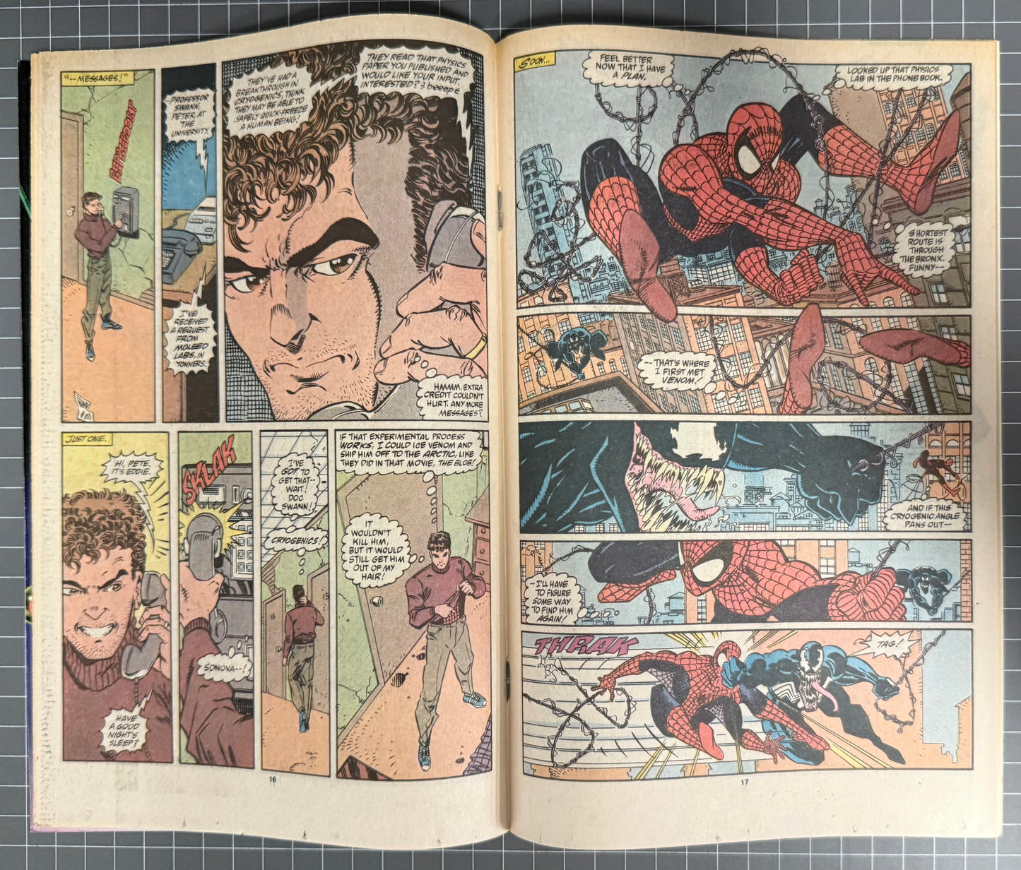 🔑 AMAZING SPIDER-MAN #346 [MARVEL COMICS] DIRECT *ERIK LARSEN COVER* 1991 VF