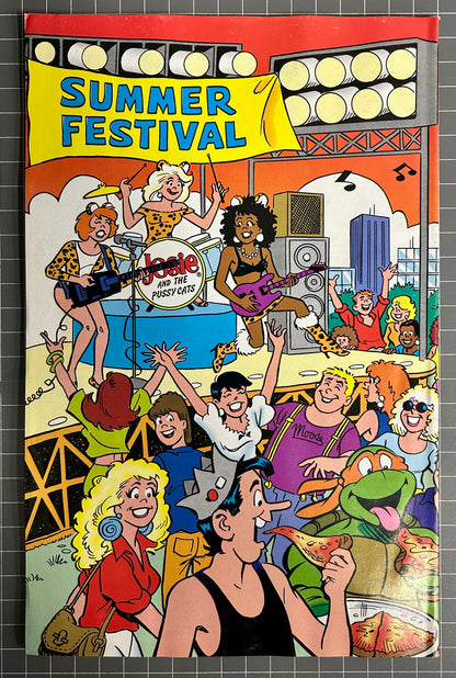 TEENAGE MUTANT NINJA TURTLES MEET ARCHIE [ARCHIE COMICS] DIRECT SPRING 1991 NM-