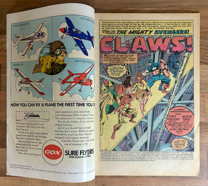 🔑 THE AVENGERS #144 [MARVEL COMICS] *HELLYCAT DEBUTS* 1976