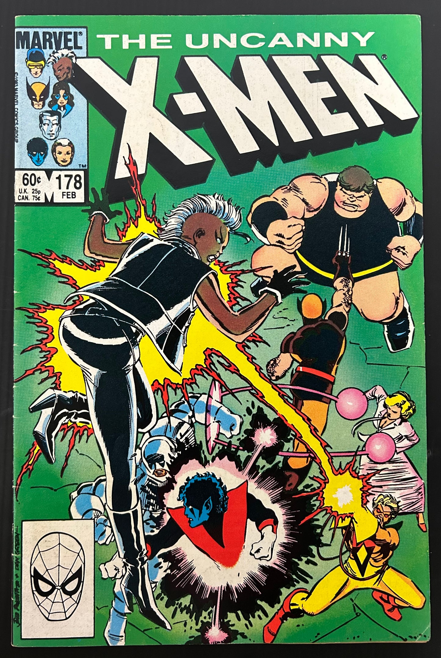THE UNCANNY X-MEN #178 [MARVEL COMICS] DIRECT 1984 FN
