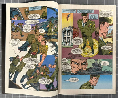 🔑 G.I. JOE: A REAL AMERICAN HERO #152 [MARVEL COMICS] *SNAKE EYES* 1994 VF+