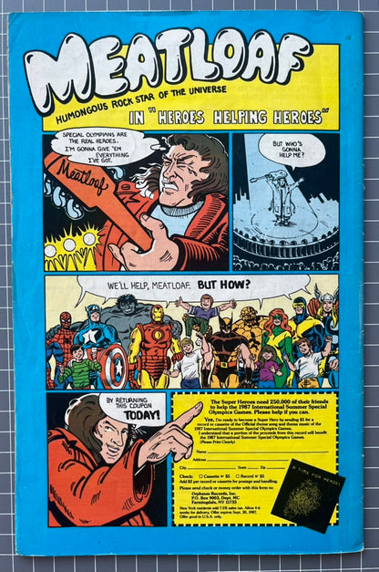 🔑 THE AMAZING SPIDER-MAN #294 [MARVEL COMICS] *KREVEN'S LAST HUNT* 1987 VG+