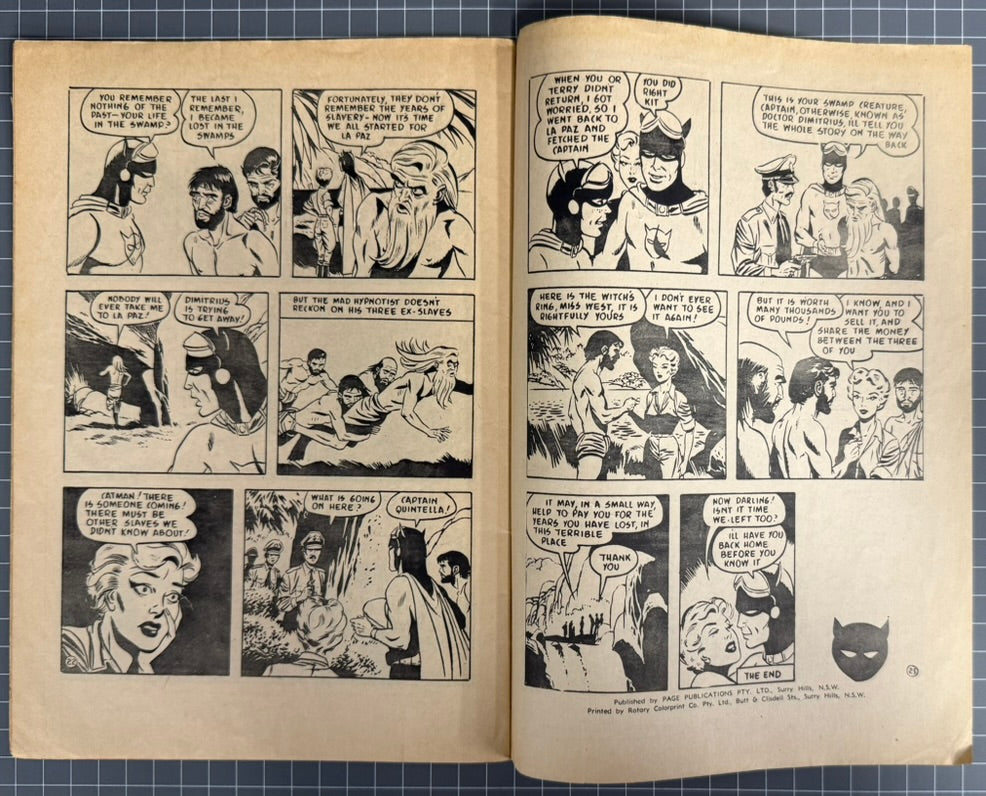 CATMAN #23 [PAGE PUBLICATIONS] AUSTRALIAN COMIC 1970
