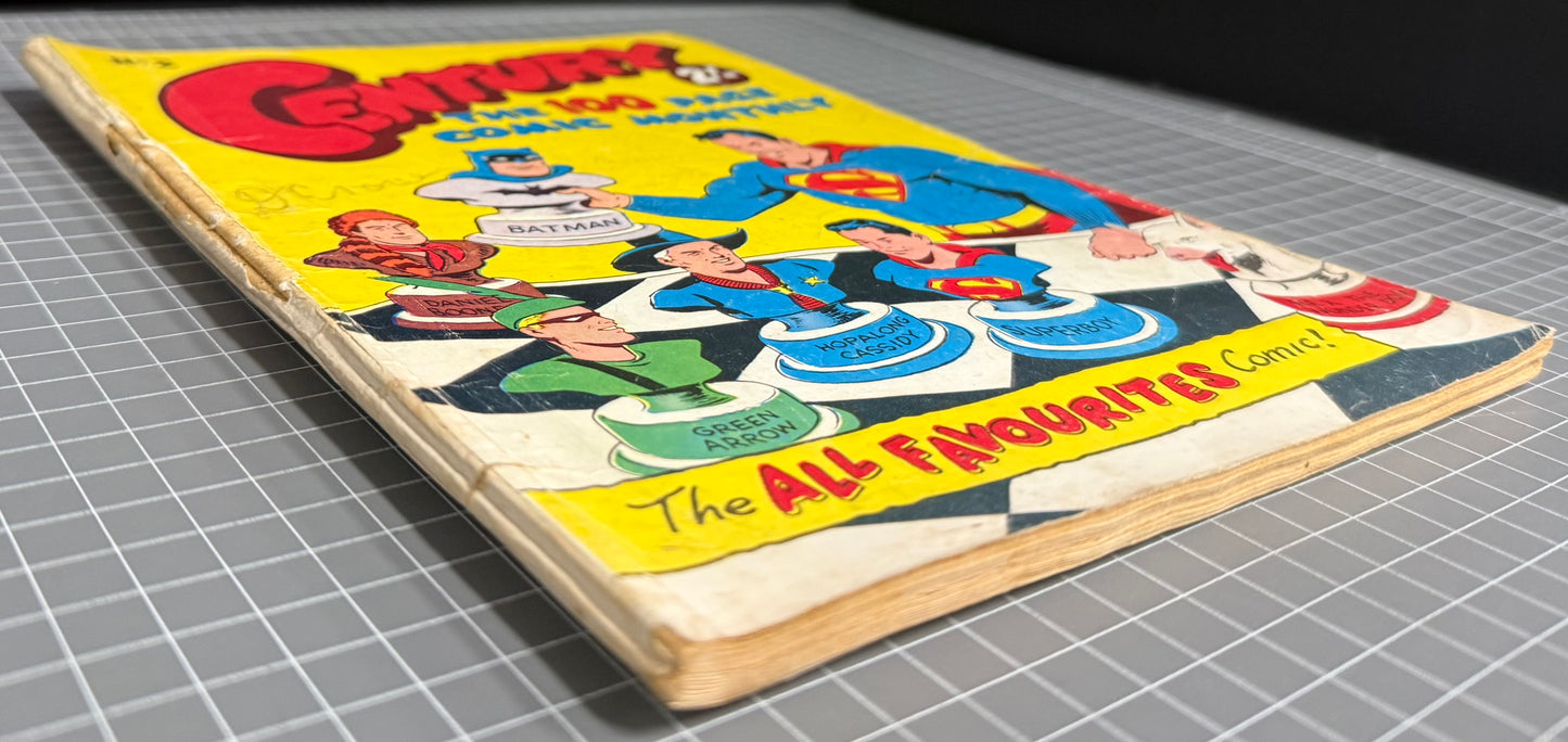 CENTURY THE 100 PAGE COMIC MONTHLY #2 [COLOUR COMICS] AUSTRALIAN DC 1956