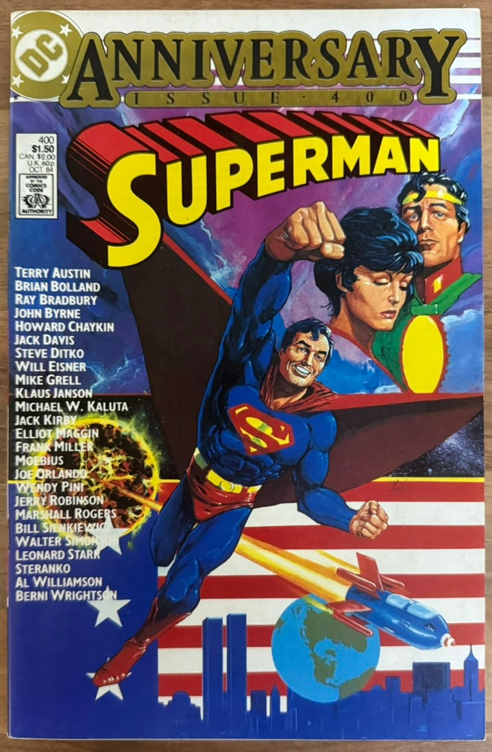 🔑 SUPERMAN #243-#400 [DC] NON SEQUENTIAL LOT 7 COMICS BRONZE AGE BUNDLE