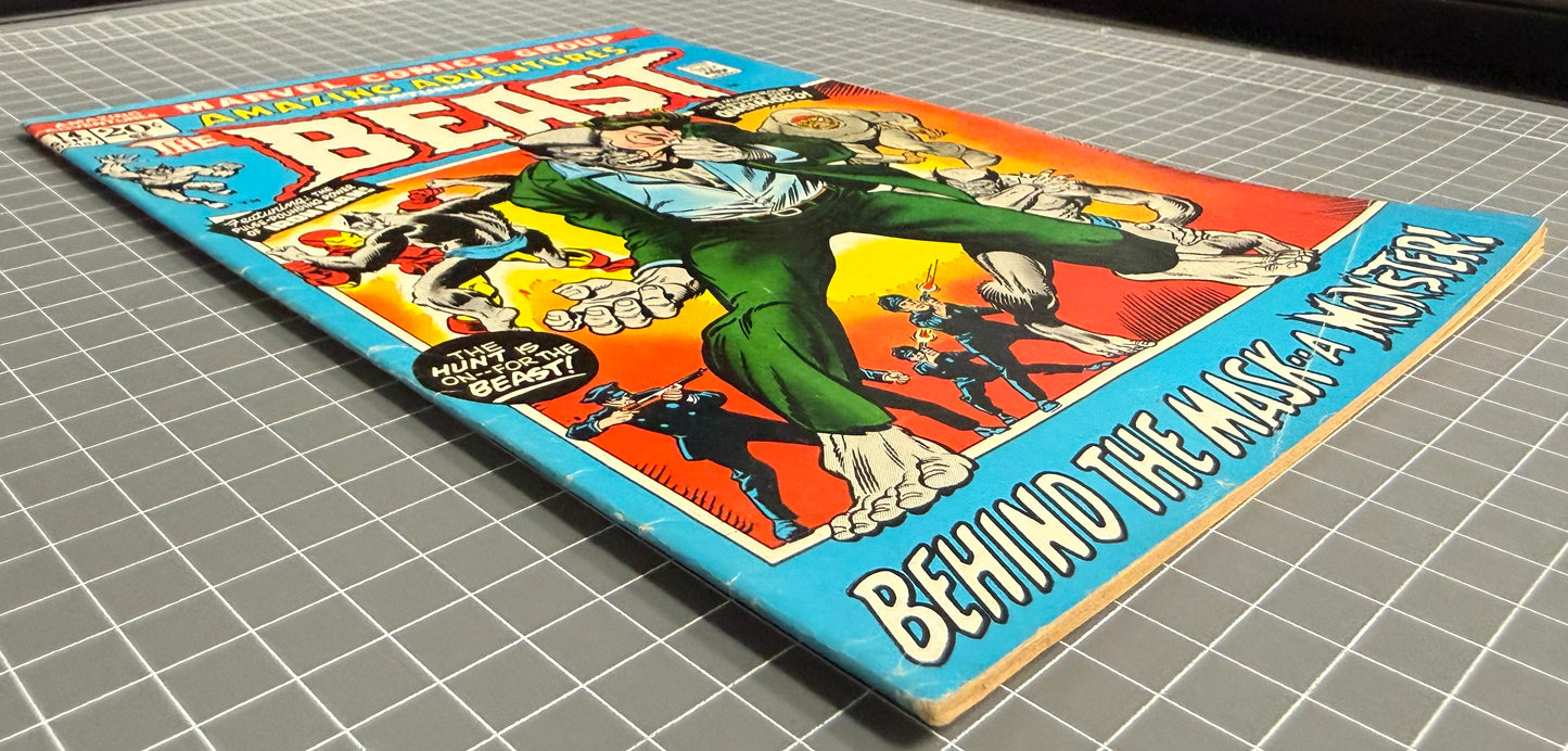 AMAZING ADVENTURES #14 [MARVEL COMICS] *BEAST* 1972 VG/FN
