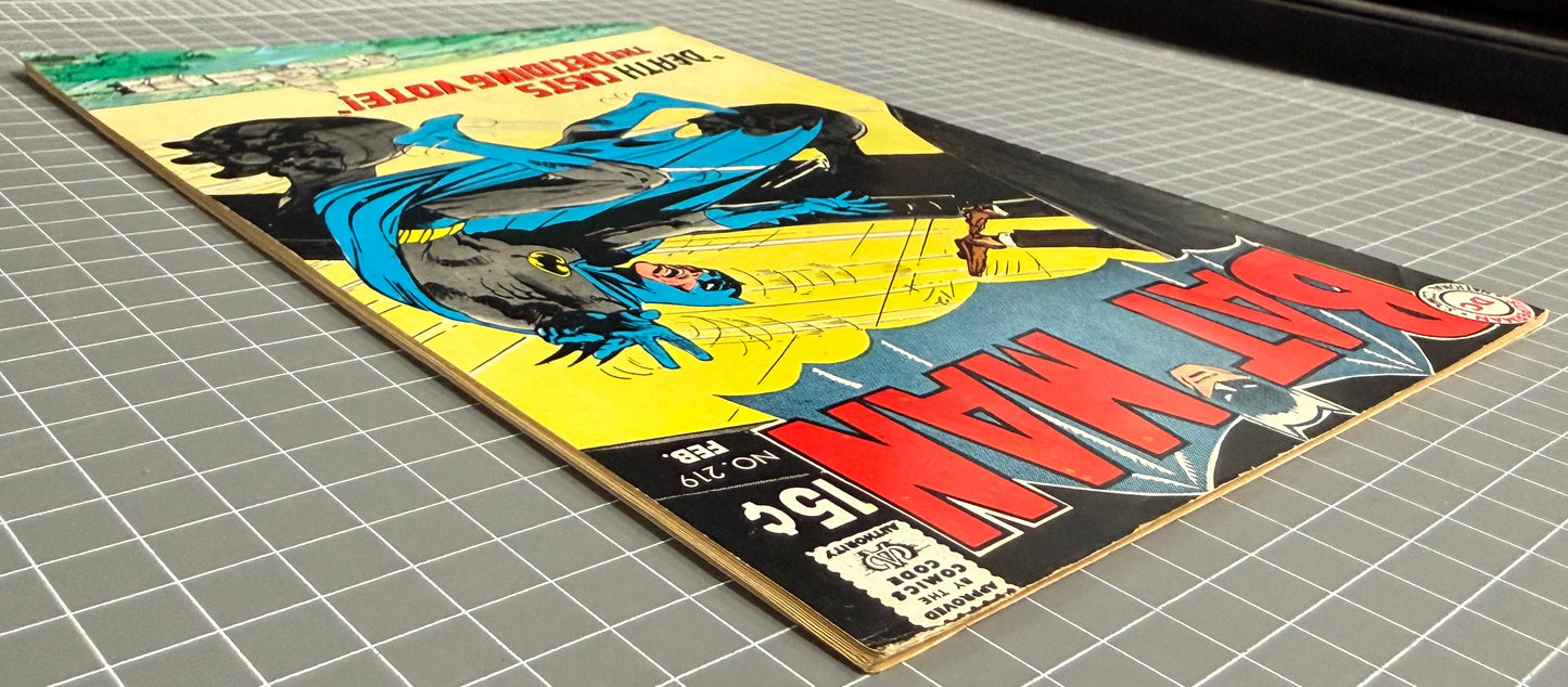 BATMAN #219 [DC COMICS] ***NEAL ADAMS COVER*** 1970 FN-