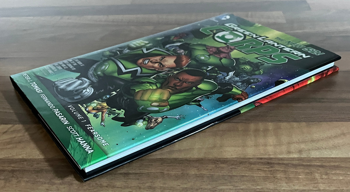 THE NEW 52! GREEN LANTERN CORPS VOLUME 1: FEARSOME [PETER J. TOMASI] HC 2012 1ST PRINT
