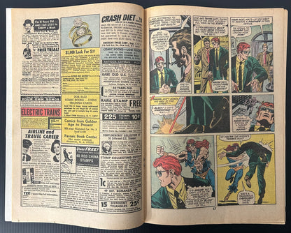 🔑 DAREDEVIL #101 [MARVEL COMICS] DIRECT *1ST APP. ANGAR* 1973 VG/FN