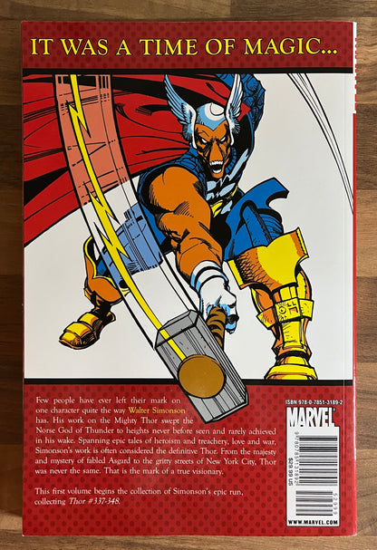 THOR VISIONARIES WALTER SIMONSON VOL 1 [MARVEL] TPB COMIC 2008