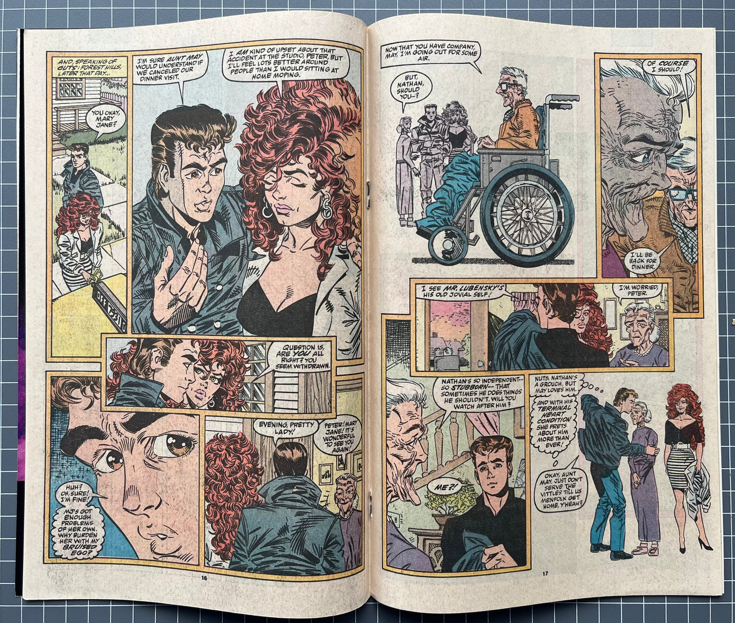🔑 THE AMAZING SPIDER-MAN #334 [MARVEL COMICS] DIRECT 1990 VF