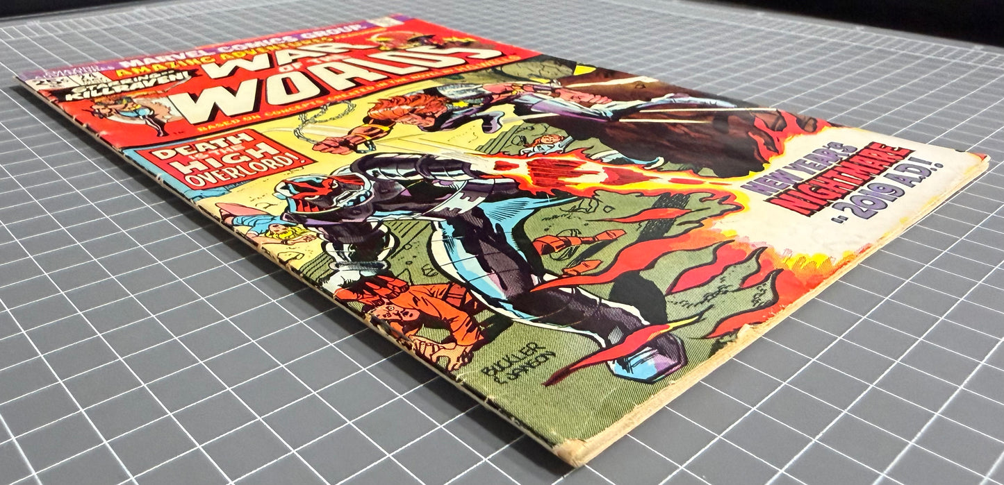 AMAZING ADVENTURES #24 [MARVEL COMICS] *WAR OF THE WORLDS* 1974 GD/VG