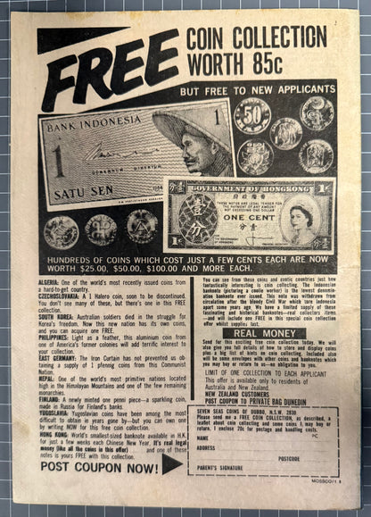 THE PHANTOM #601 [FREW PUBLICATIONS] AUSTRALIAN COMIC 1977