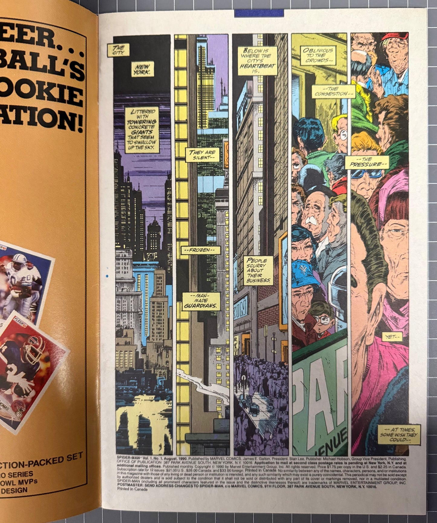 🔑 SPIDER-MAN #1 [MARVEL COMICS] DIRECT ***TODD MCFARLANE*** 1990 VF/NM