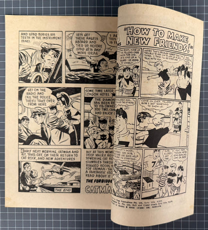ADVENTURES OF CATMAN #16 [PAGE PUBLICATIONS] AUSTRALIAN PRE-DECIMAL COMIC 1966