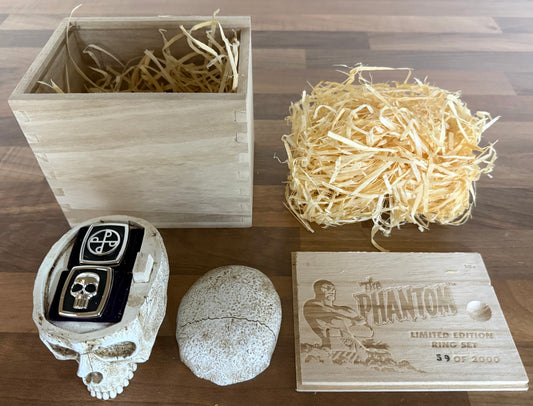 THE PHANTOM SKULL & GOOD MARK LIMITED EDITION RING SET - IKON COLLECTABLES