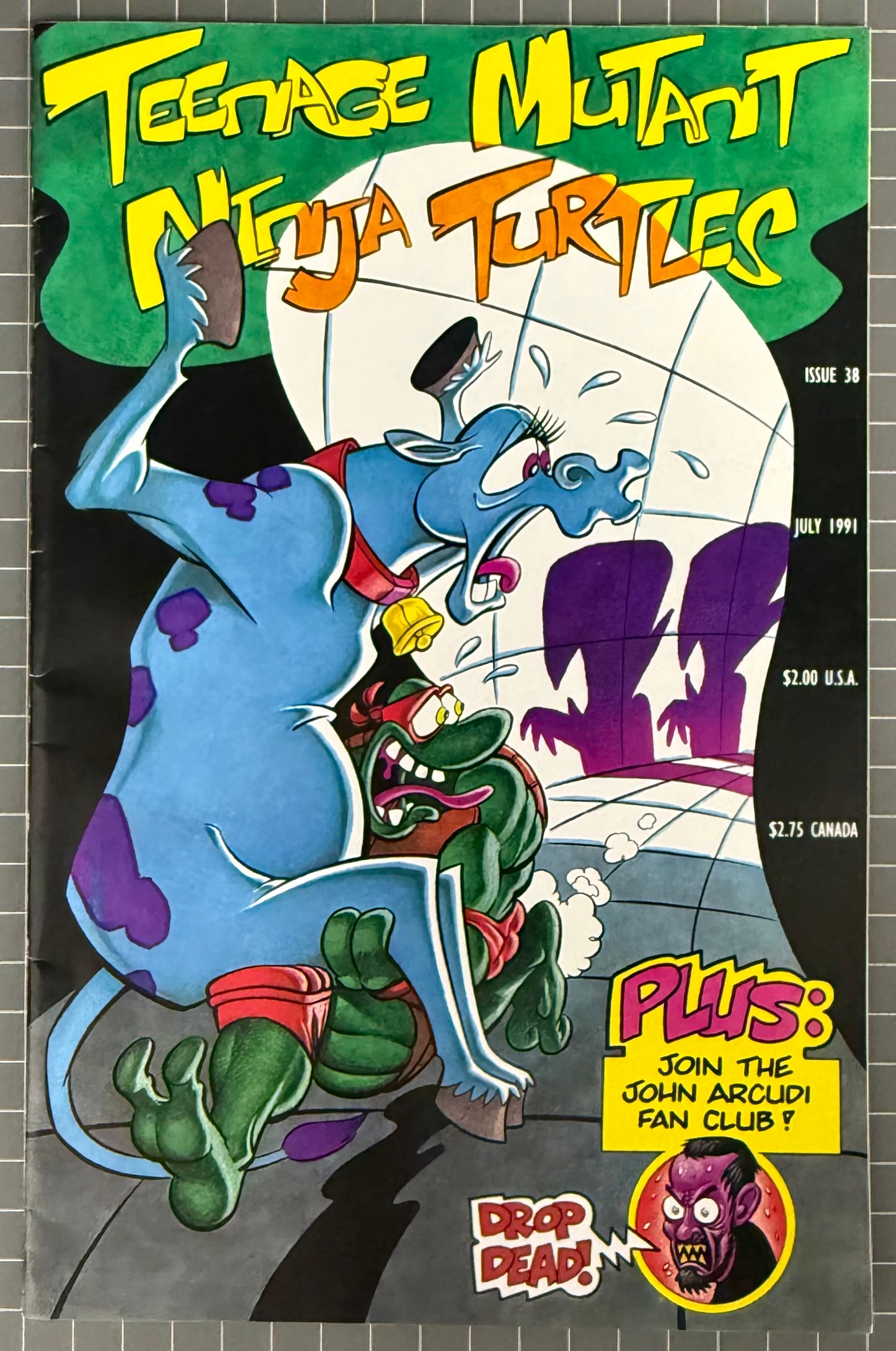 TEENAGE MUTANT NINJA TURTLES #38 (TMNT) [MIRAGE] COMIC 1991 VF-