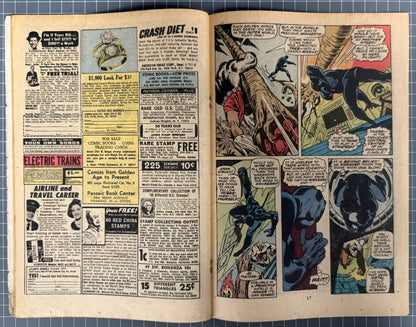 🔑 JUNGLE ACTION #5 [MARVEL COMICS] 1973 GD