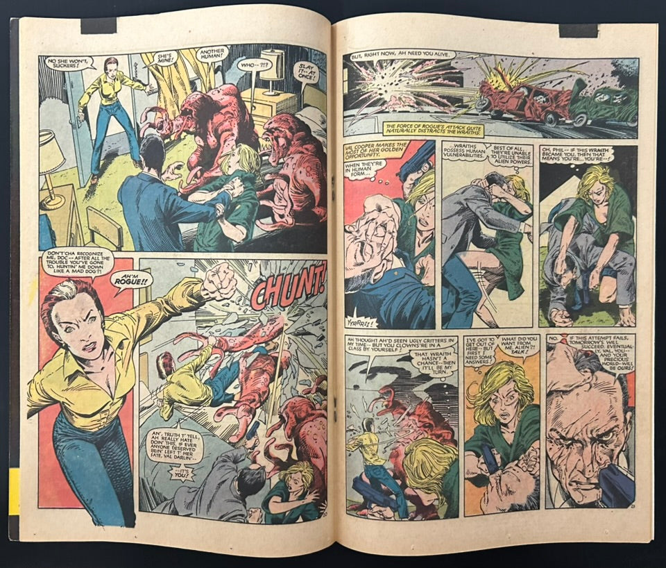 🔑 THE UNCANNY X-MEN #186 [MARVEL COMICS] DIRECT 1984 FN/VF