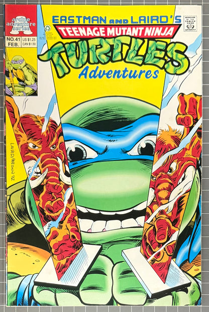 TEENAGE MUTANT NINJA TURTLES ADVENTURES #41 [ARCHIE] NEWSSTAND COMIC 1993 VF+
